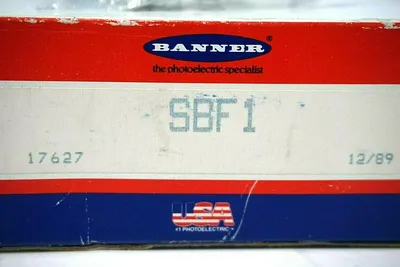 NEW BANNER SBF1 MULTIBEAM SCANNER BLOCK