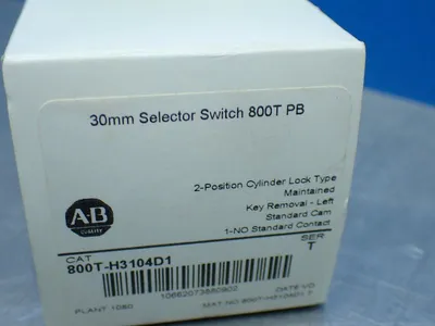 NEW ALLENBRADLEY 800TH3104D1