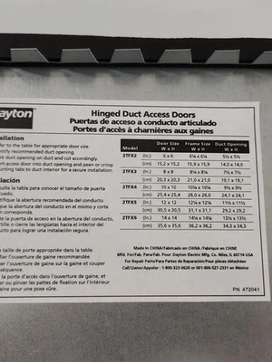 NEW Dayton 2TFX5