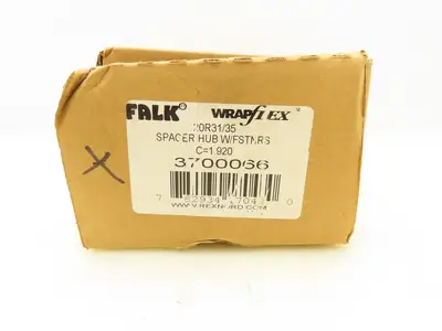 Falk Wrapflex 20R31/35 Coupling Spacer Hub w/Fasteners C=1.920 2-1/4" Bore