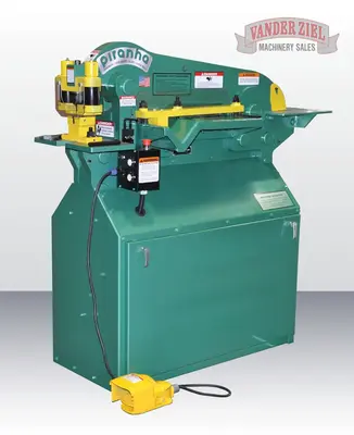 New | in-Stock PIRANHA P-50 Ironworkers Michigan US | Vander Ziel Machinery Sales #480122