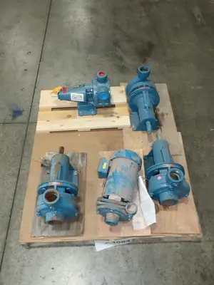 LOT OF 5 TURBINE PUMPS, BURKS, ROTH