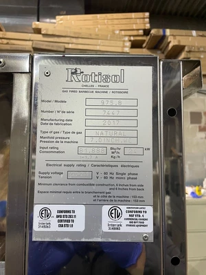 USED Rotisol 975-8G