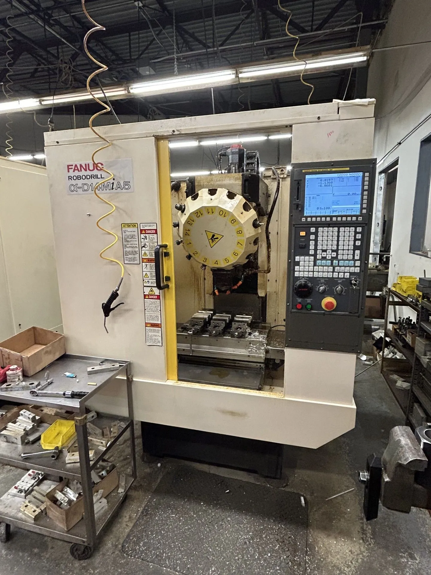 USED 2013 FANUC ROBODRILL ALPHA D14MIA5