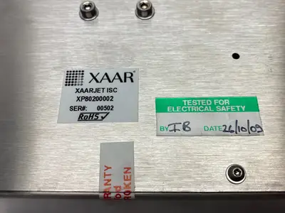 USED XAAR XAARJET ISC INK SUPPLY CONTROLLER