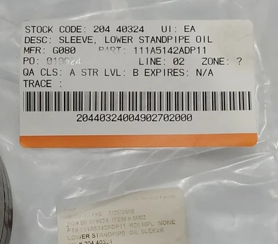 USED GE 111A5142ADP11