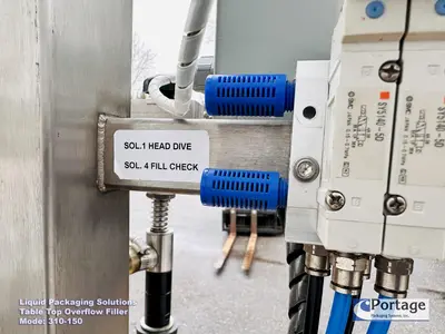 USED 2010 LIQUID PACKAGING 310-150 TT OVERFLOW FILLER