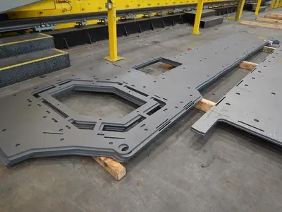 USED ESAB TRUMPF HEAVY DUTY BEVELCUT LASER 24 X 6,3 METER