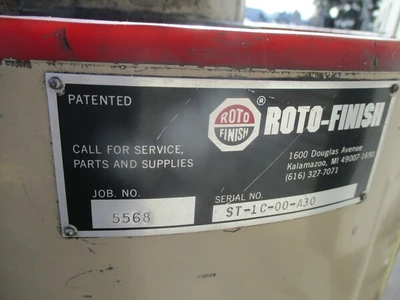 USED ROTO-FINISH ST-1C-00-A30