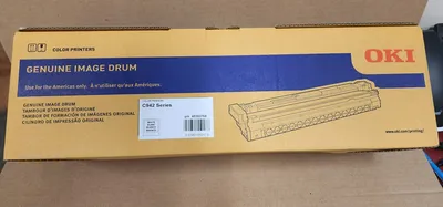 OKI COLOR PRINTERS 45103764 C942 White Image Drum | Styers Equipment Company (1)