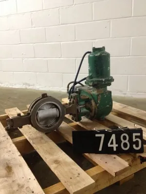 Fisher type 8550 Butterfly Valve size 6"