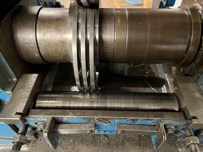 1969 STANAT 8" x 3" s-190 RING SLITTING LINE (14536) SLITTING LINES | Machinery International LLC (31)