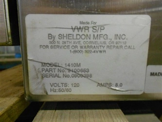Used VWR _UNKNOWN_ Lab Vacuum Ovens Connecticut US | DMC Industries #1281887