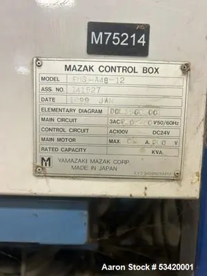 USED MAZAK SUPER TURBO X-48