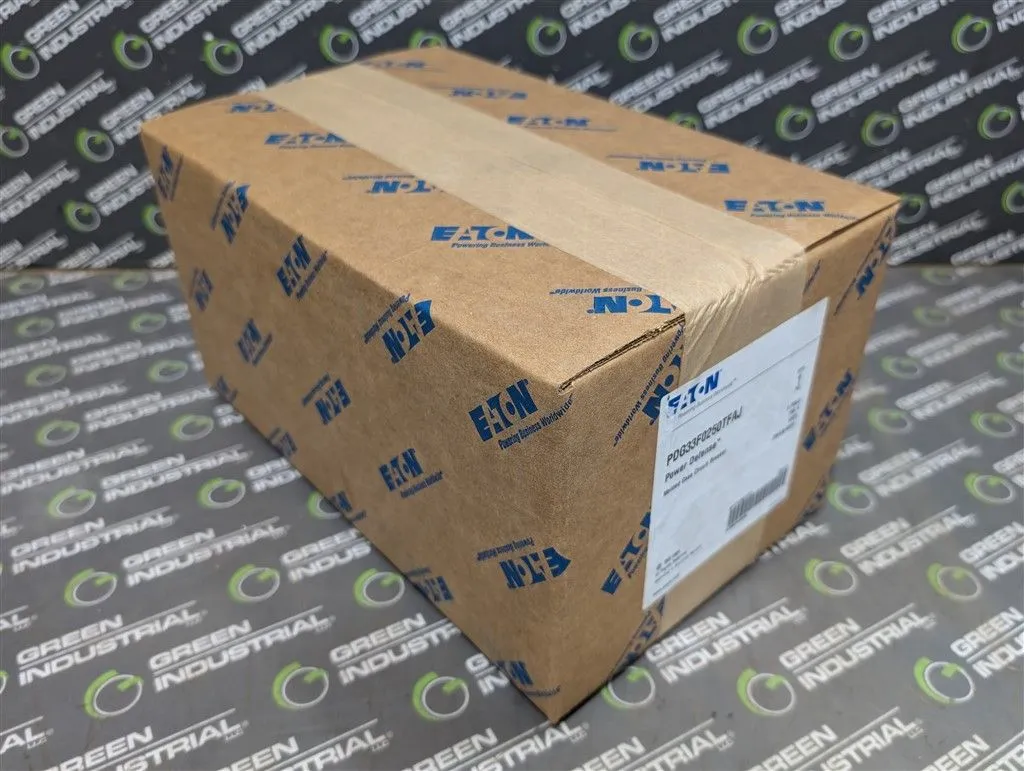 250A Eaton PDG33F0250TFAJ Power Defense Circuit Breaker 3 pole 600VAC New NIB