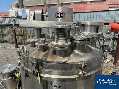 USED Lee Industries 175 Gal Lee Double Motion Vacuum Kettle, S/S, 20/100#