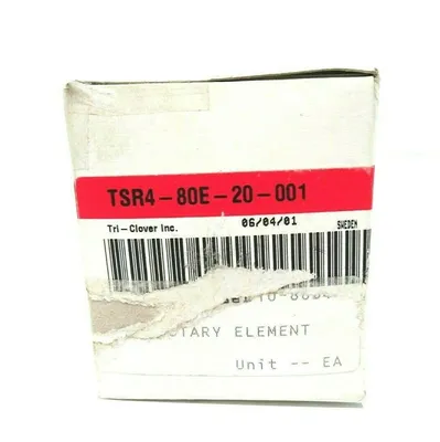 NEW TRI-CLOVER TSR4-80E-20-001 ROTARY ELEMENT TSR480E20001