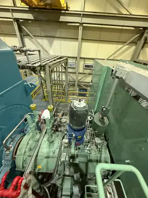 USED 2015 SNM TURBINE/ ABB ALTERNATOR C10-R6-X