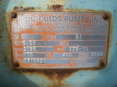 USED GOULDS 3196