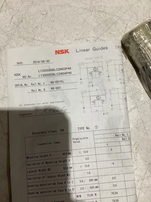 NEW NSK LY350595BLC2W03P44