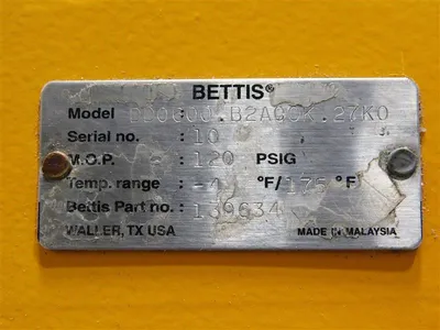 USED BETTIS DD0600.B2A00K.27K0