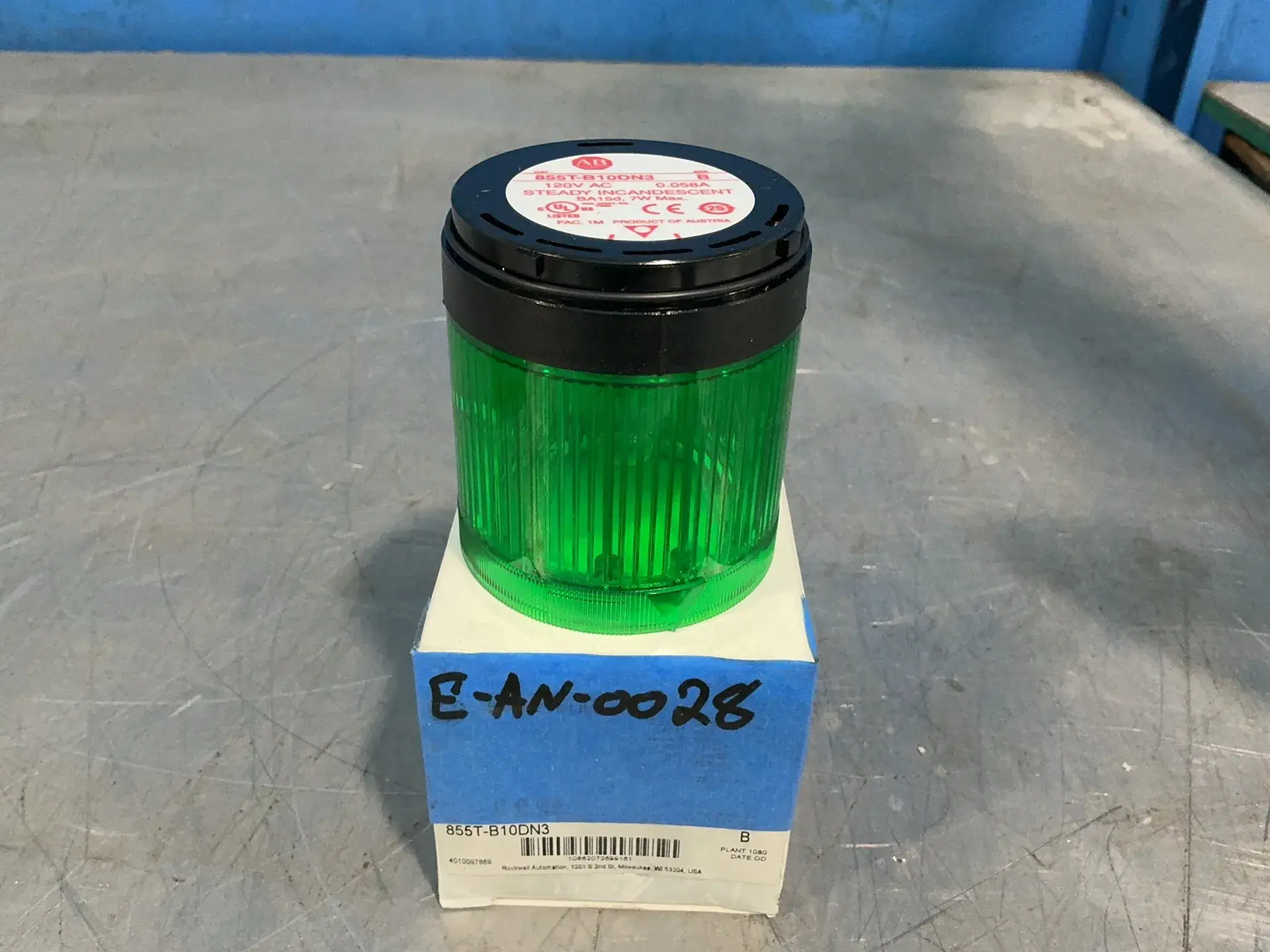 Used ALLENBRADLEY 855TB10DN3 Light Source Equipment Ohio US | HGR 24 #1545368