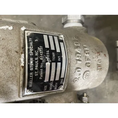 USED MUELLER STEAM SPECIALTY 792SHH