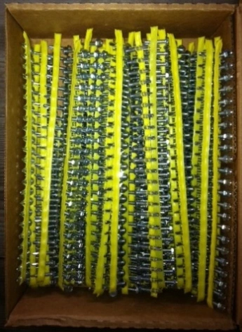 Screws,No.X1S1016, 5/16 HEX #10x1",Approx.1500 screws per box(33)Boxes Available