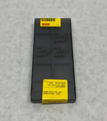 NEW SANDVIK COROMANT T-MAX P PLATE FOR TURNING DNMG 15 04 12-PM 4325