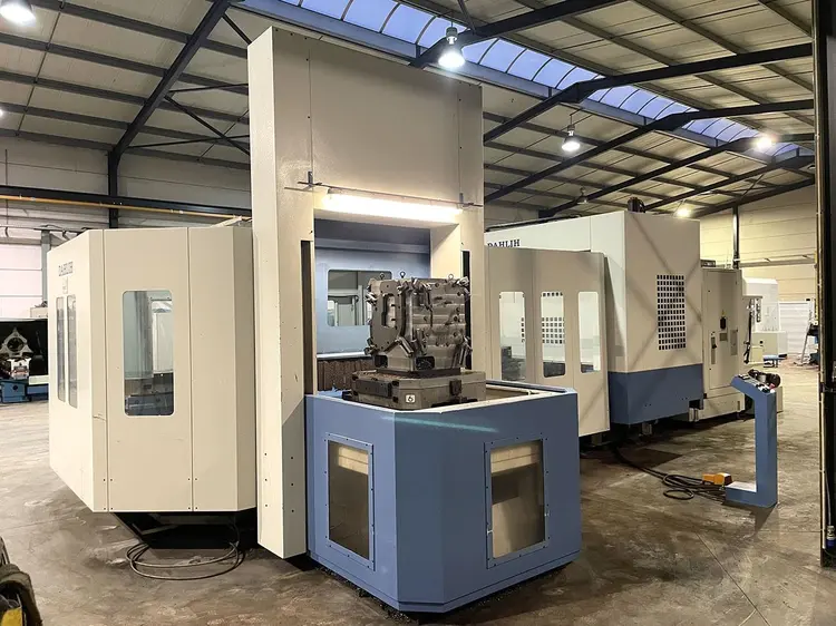 Used DAHLIH MCH 800 X: 1350 - Y: 1000 - Z: 1000 MM CNC Horizontal Table Type Boring Mills BE | Apt International N.V #361931
