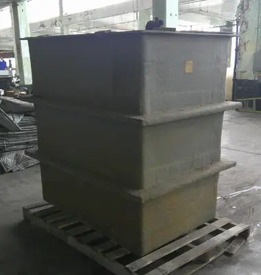 SPC9120  Tank 500 gallon vertical tank, Fiberglass, flat