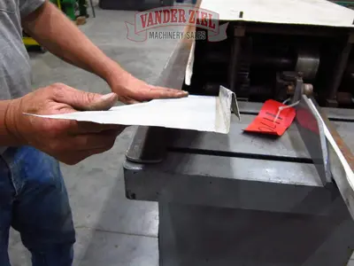 Used ENGEL 1240 12 STATION LOCKFORMER Roll Formers Michigan US | Vander Ziel Machinery Sales #482813