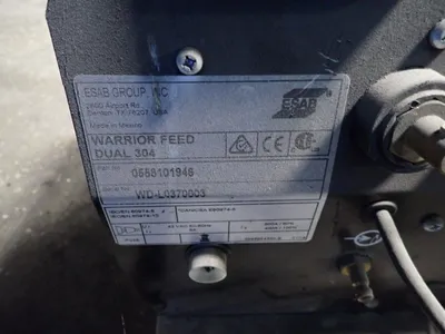 Used ESAB WARRIOR FEEDDUEL 304 Welding Machinery (Other) Ohio US | HGR 24 #1048047
