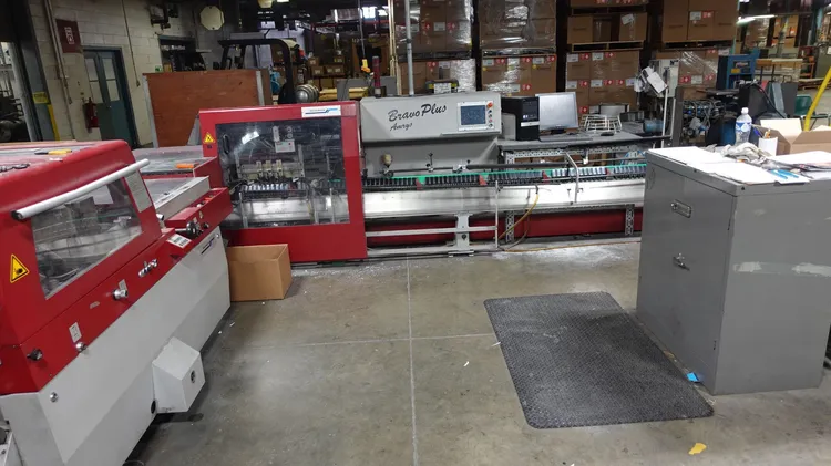 Used 2008 MÜLLER MARTINI Bravo Plus Amrys Saddle Stitchers Ohio US | Machinery Solutions Group, Inc. #868876