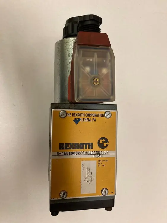Used REXROTH 5-4WE10C32/CW110RN9Z55/A12V Solenoid Valves Ohio US | Surplus Asset Holdings #1247706