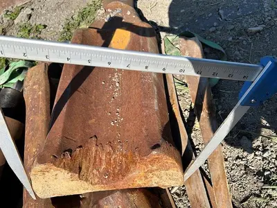 Used AFTERMARKET 14-1/4" TO 15" W X 36" L CHISEL BIT FOR CABLE TOOL Tool Bits Pennsylvania US | East West Machinery & Drilling #1417354