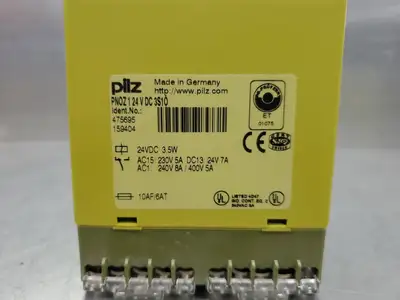 USED Pilz PNOZ 1 24VDC 3S10 Safety Relay, 230/400VAC Max, 24VDC