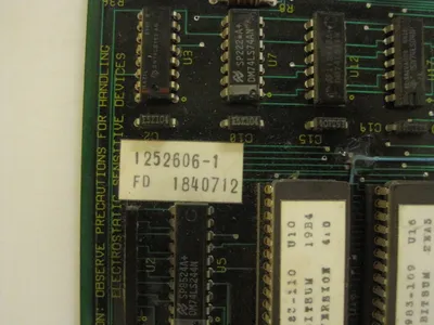 ABB 125P2606 I/O BOARD 125P2606-1