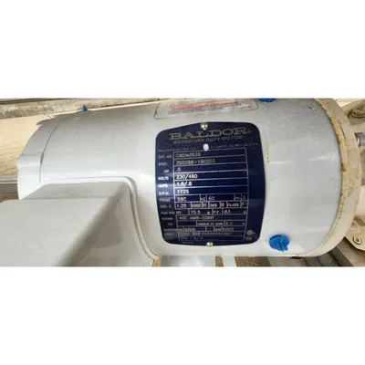 Used 1/2HP Motorized Sanitary Conveyor Belt Washing System - 54"W