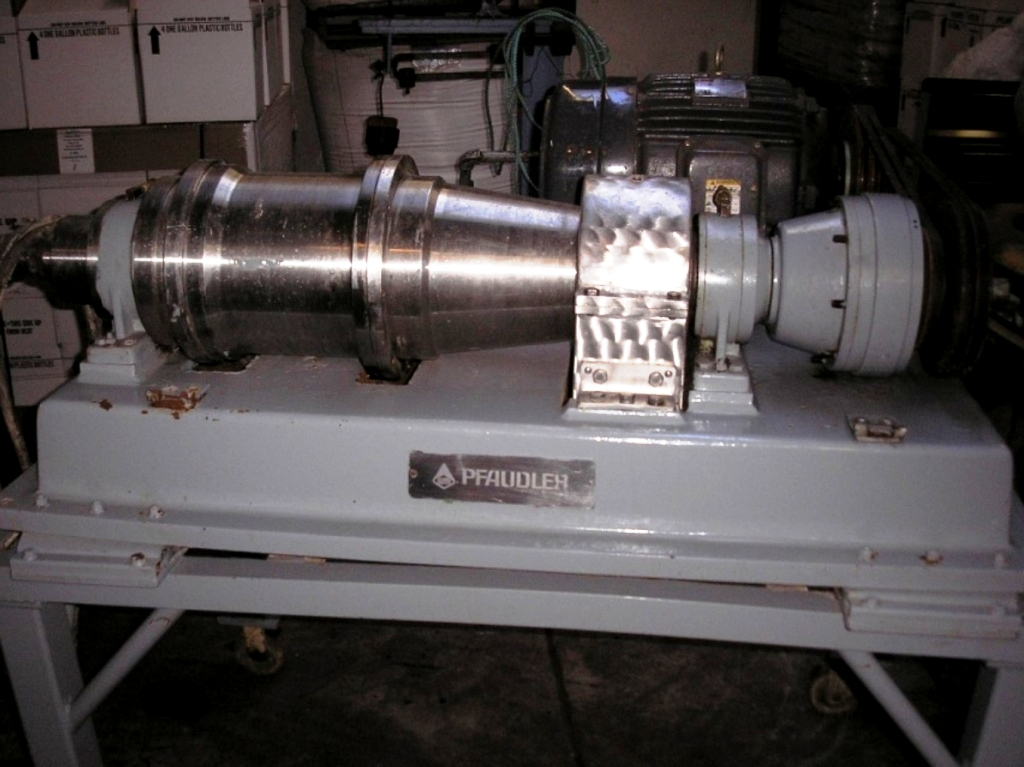 Flottweg/Pfaudler Z1L decanter centrifuge, 316SS.