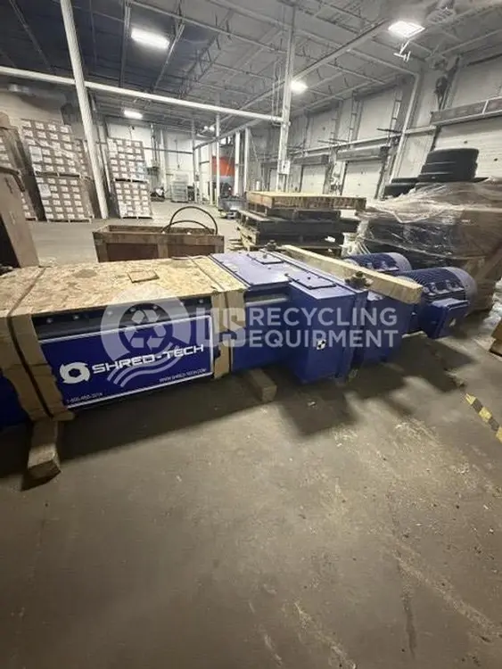 New | in-Stock 2023 SHRED TECH ST-75 ES DUAL SHAFT SHREDDER WITH ENCLOSURE Shredders Wisconsin US | US Recycling Equipment #1362783