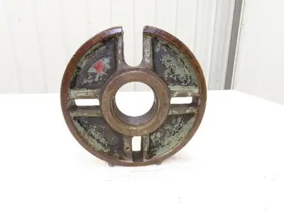 Slotted Lathe Dog Drive Face Plate Cast Iron 	2-3/4-5 Direct Screw 9"OD