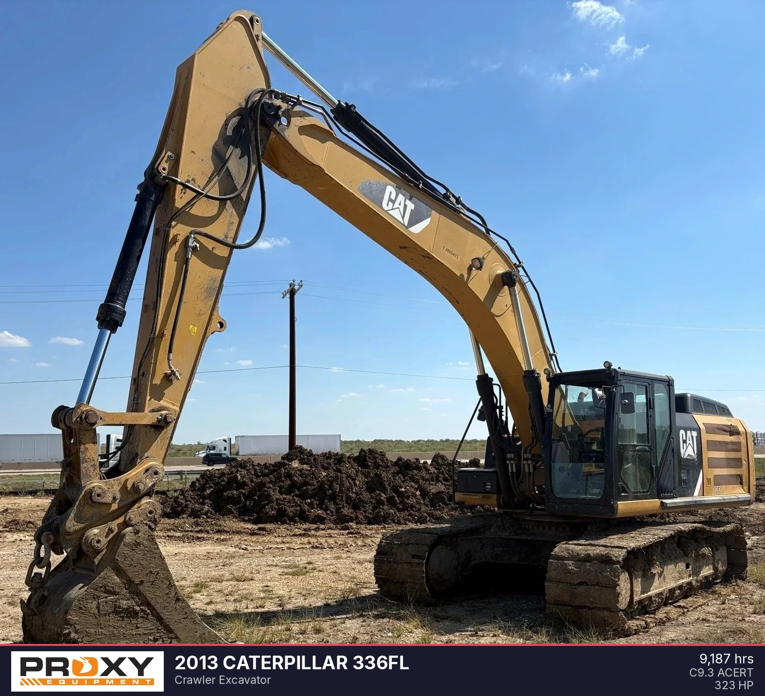 Used 2013 CATERPILLAR 336FL Excavators Texas US | Proxy Equipment #1519335