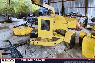 Used 1991 WOODCHUCK HY/ROLLER 1200 Brush Chippers Alabama US | Proxy Equipment #1384929