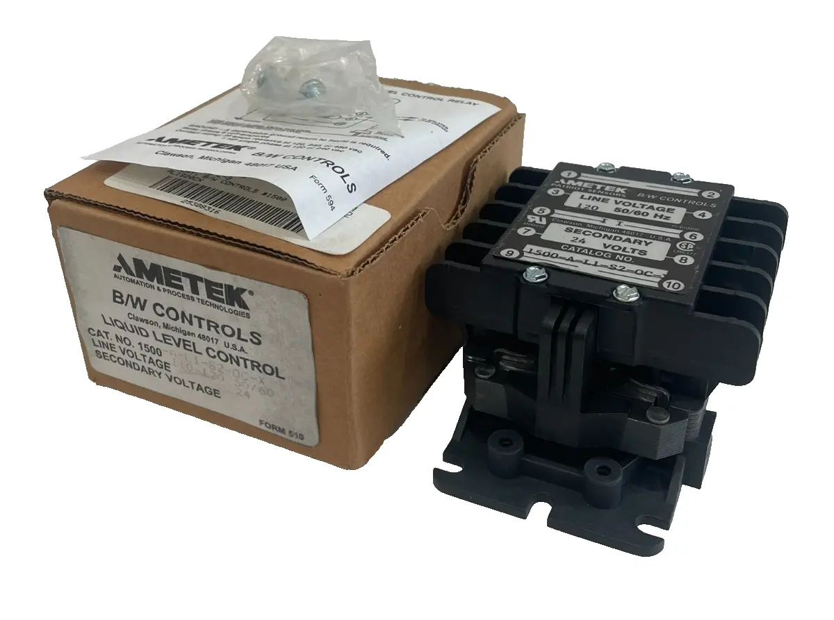 NEW AMETEK 1500-A-L1-S2-OC-X LIQUID LEVEL CONTROL 1500 AL1S2OCX