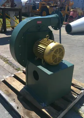 SPC9182  Blower 2,000 cfm centrifugal fan New York Blower size ARR-4 15 hp, CS