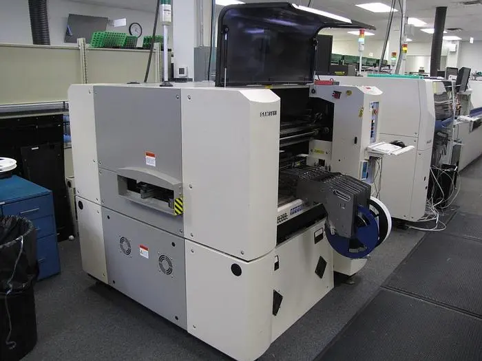 Used 2004 SAMSUNG (HANWHA TECHWIN) CP45F-NEO Pick & Place Machines Florida US | SMT Resource #484175