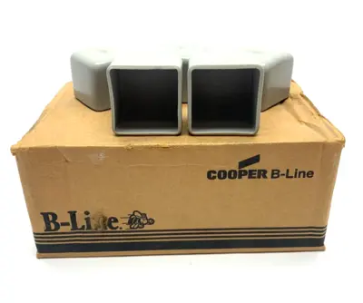 New | in-Stock Cooper B-Line Gray Plastic End Cap Construction Equipment Parts Michigan US | Maverick Industrial Sales #1400709
