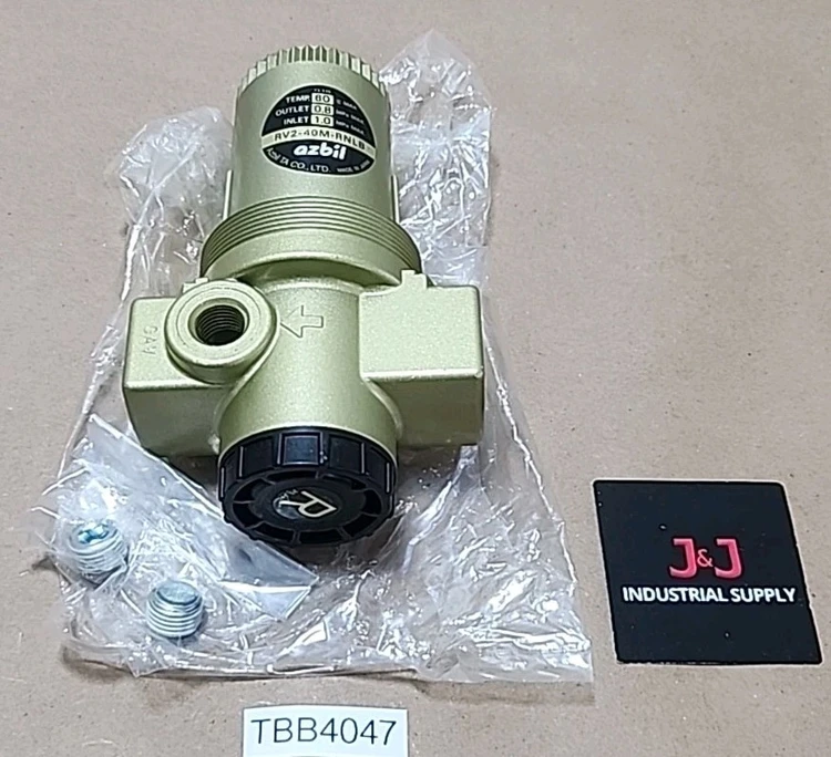 New | in-Stock Azbil RV2-40M-RNLB Air Pressure Regulators | J&J Industrial Supply #526282