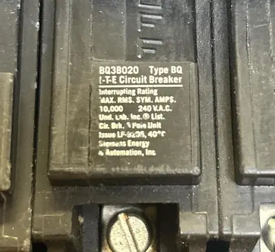 USED ITE BQ3B020